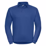 Russel Polo Raglan a maniche lunghe con rivestimento SpotShield™, Light Oxford (Heather) XS, Z012 – immagine 3