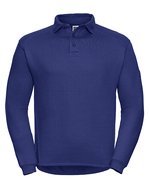 Russel Langarm-Raglan-Polo mit SpotShield™-Beschichtung – Bright Royal