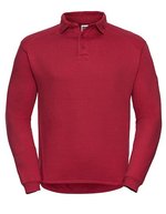 Russel Langarm-Raglan-Polo mit SpotShield™-Beschichtung – Classic Red