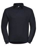 Russel Langarm-Raglan-Polo mit SpotShield™-Beschichtung – French Navy