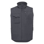Russel Fleckenabweisende Workwear-Weste mit Taschen in, Black XS, Z014 – Bild 3