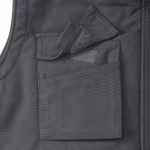 Russel Fleckenabweisende Workwear-Weste mit Taschen in, Convoy Grey (Solid) L, Z014 – Bild 7