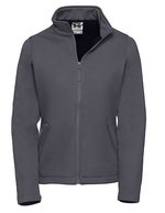 Russel Russell Ladies´ Smart Softshell Jacket Black XS (Z040F) – Convoy Grey (Solid)