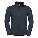 Russel Softshell-Jacke mit Microfleece-Futter für Herren, Black S, Z040M – Bild 3