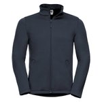 Russel Softshell-Jacke mit Microfleece-Futter für Herren, Black S, Z040M – Bild 3