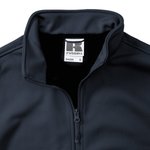 Russel Softshell-Jacke mit Microfleece-Futter für Herren, Black S, Z040M – Bild 6