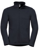Russel Softshell-Jacke mit Microfleece-Futter für Herren – French Navy