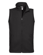 Russel Atmungsaktive Softshell-Weste mit Teflon-Beschichtung, Black S, Z041M – Bild 3
