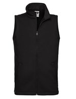 Russel Atmungsaktive Softshell-Weste mit Teflon-Beschichtung – Black