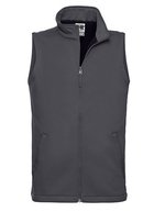 Russel Atmungsaktive Softshell-Weste mit Teflon-Beschichtung – Convoy Grey (Solid)