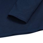 Russel Pure Organic T-Shirt a maniche lunghe in Cotone Biologico, slim, Black XS, Z100M – immagine 7