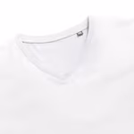 Russell Pure Organic Organic Cotton V-Neck Slim-Fit T-Shirt, Black XS, Z103M – image 6