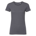 Russel Pure Organic Körperbetontes Bio-Baumwoll T-Shirt, White M, Z108F – Bild 3