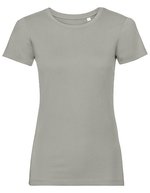 Russel Pure Organic Körperbetontes Bio-Baumwoll T-Shirt, White M, Z108F – Pierre