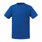 Russell Pure Organic Organic Cotton T-Shirt with Slim Collar, Aqua 104 (S), Z108K – image 3