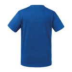 Russell Pure Organic Organic Cotton T-Shirt with Slim Collar, Aqua 104 (S), Z108K – image 4