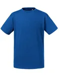 Russel Pure Organic Bio-Baumwolle T-Shirt mit schmalem Kragen, Bright Royal 164 (3XL), Z108K – Bild 2