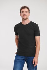 Russel Pure Organic Bio-Baumwoll T-Shirt mit modernem Schnitt, White XS, Z108M – Bild 1