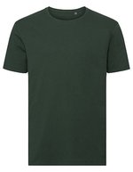 Russel Pure Organic Bio-Baumwoll T-Shirt mit modernem Schnitt – Bottle Green