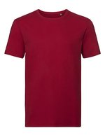 Russel Pure Organic Bio-Baumwoll T-Shirt mit modernem Schnitt, White XS, Z108M – Classique Rouge