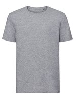 Russel Pure Organic Bio-Baumwoll T-Shirt mit modernem Schnitt, White XS, Z108M – Clair Oxford (Chine)