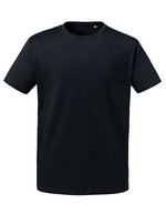Russel Pure Organic T-Shirt en Coton Bio avec Coupe Optimale en, Black XS, Z118M – image 1
