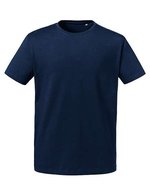 Russel Pure Organic T-Shirt en Coton Bio avec Coupe Optimale en, Black XS, Z118M – French Navy