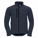Russell Breathable Softshell Jacket with Pockets, Black XL, Z140 – image 3