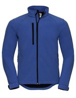 Russel Atmungsaktive Softshell-Jacke mit Taschen – Azure Blue