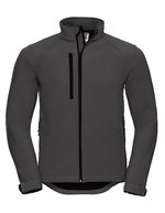 Russel Atmungsaktive Softshell-Jacke mit Taschen, Azure Blue XS, Z140 – Titanio (Unito)
