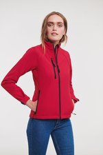 Russel Softshell-Jacke mit Fleece-Futter für Damen, Azure Blue XS, Z140F – Bild 1