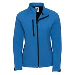 Russel Softshell-Jacke mit Fleece-Futter für Damen, Azure Blue XS, Z140F – Bild 3