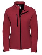 Russel Softshell-Jacke mit Fleece-Futter für Damen – Classic Red