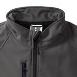 Russel Atmungsaktive Softshell-Weste mit Microfleece, Azure Blue M, Z141 – Bild 6