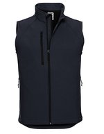 Russel Atmungsaktive Softshell-Weste mit Microfleece – French Navy