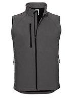 Russel Atmungsaktive Softshell-Weste mit Microfleece – Titanium (Solid)