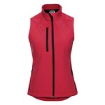 Russel Softshell Weste mit Taschen für Damen, Azure Blue XS, Z141F – Bild 3