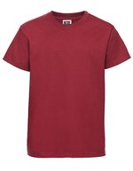 Russel Russell Kids´ Classic T-Shirt White 90 (XS) (Z180K), Z180K – Classique Rouge