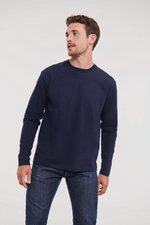 Russel Langarm-T-Shirt aus 100% Baumwolle, White L, Z180L – Bild 1