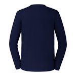 Russel Langarm-T-Shirt aus 100% Baumwolle, White L, Z180L – Bild 4