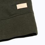Russel Pure Organic Bio-Baumwolle Sweatshirt mit Ripp-Bündchen, Aqua XS, Z208M – Bild 7
