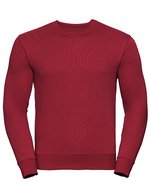 Russel Exklusives Sweatshirt aus ringgesponnener Baumwolle, Sport Heather M, Z262N – Classico Rosso