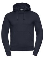 Russel Langarm Sweatshirt mit doppellagiger Kapuze, Black L, Z265 – French Navy