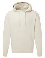 Russel Langarm Sweatshirt mit doppellagiger Kapuze, Black L, Z265 – Natural