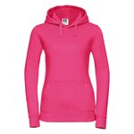 Russel Kapuzen Sweatshirt mit Kopfhörerführung für Damen, Black XS, Z265F – Bild 3