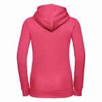 Russell Hooded Sweatshirt with Headphone Routing for Women, Fuchsia XS, Z265F – image 4