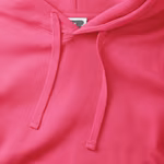 Russell Hooded Sweatshirt with Headphone Routing for Women, Fuchsia XS, Z265F – image 6