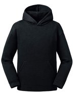 Sweatshirt mit doppellagiger Kapuze für Kinder – Black
