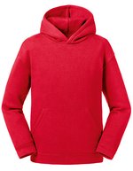 Sweatshirt mit doppellagiger Kapuze für Kinder – Classic Red