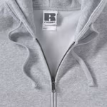 Russel Sweatshirt mit Kapuze, 3-lagig, Baumwolle, Fuchsia S, Z266F – Bild 6